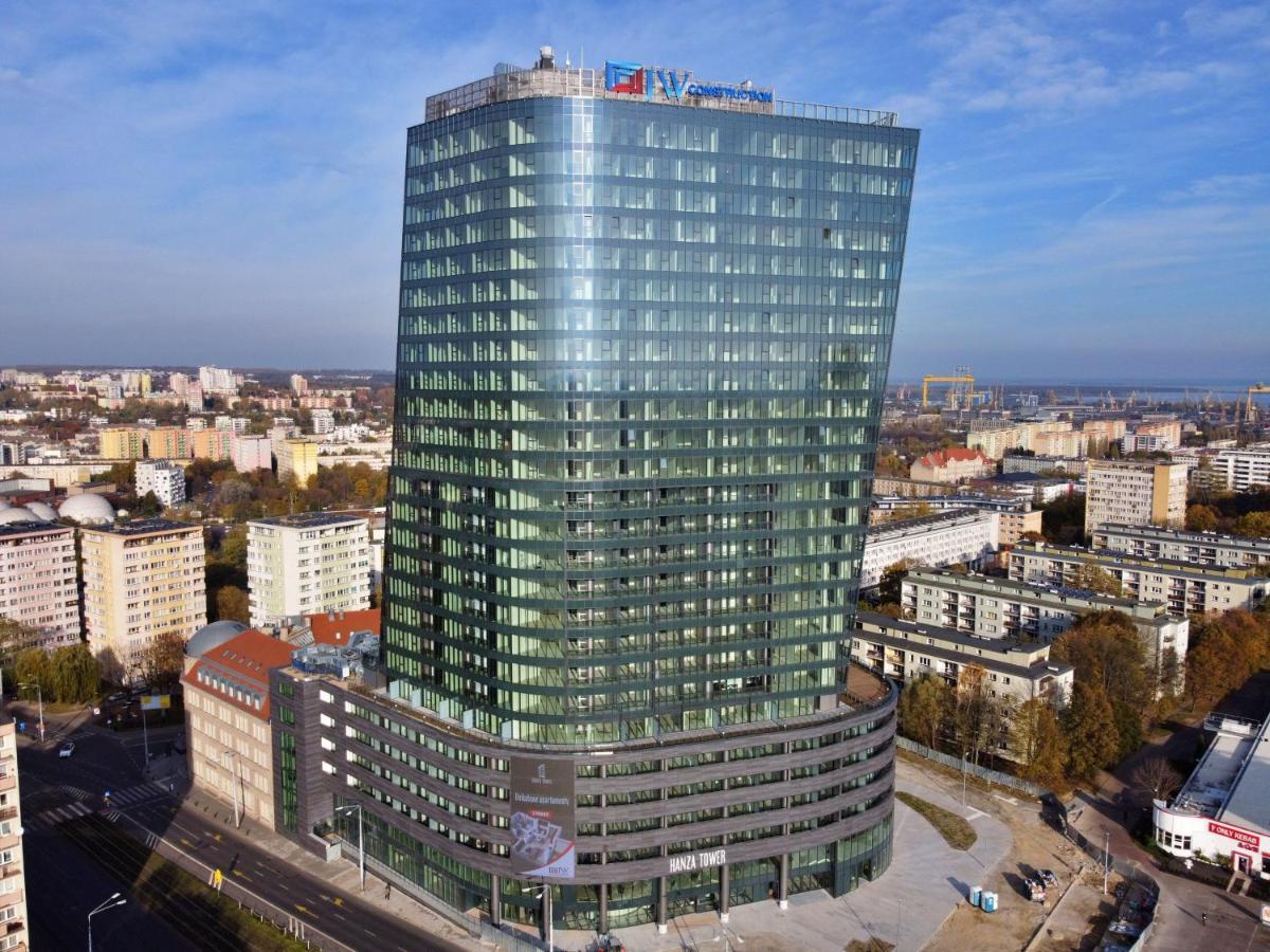 Hanza Tower - Luxurious Apartment 60M2 - 15Th Floor City View Щецин Экстерьер фото